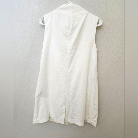 Stefanel‎ women's sleeveless button cardigan size 6 - Picture 3 of 11